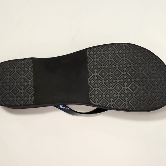 Tory Burch Eva Platform Black Flip Flops - Womens Size 9 - Excl Cond! - Picture 11 of 16